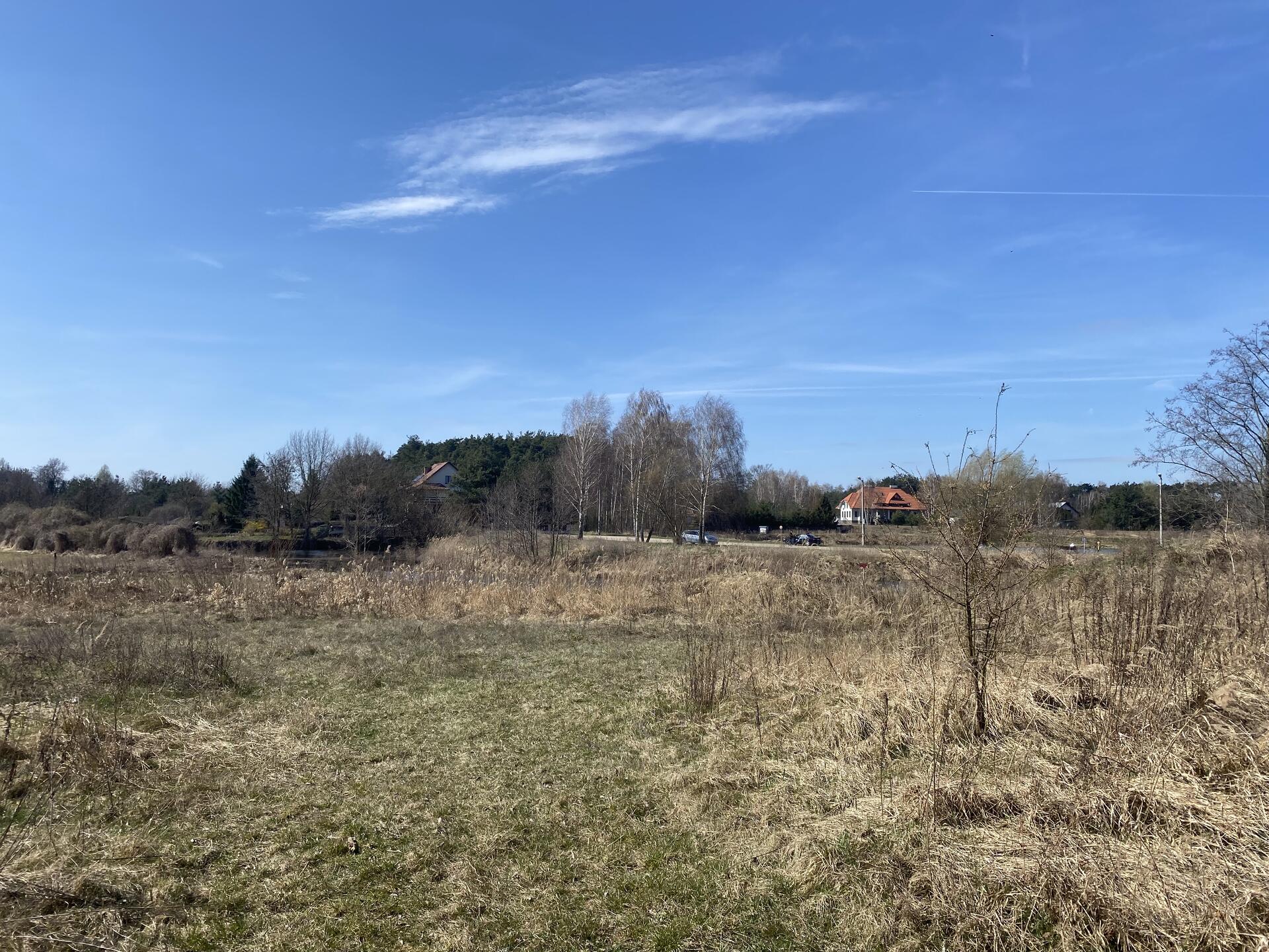 Start przy stawie rybnym